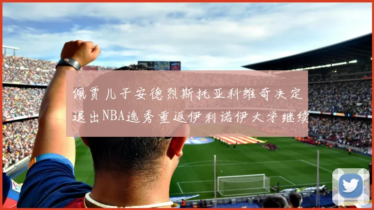 佩贾儿子安德烈斯托亚科维奇决定退出NBA选秀重返伊利诺伊大学继续学业